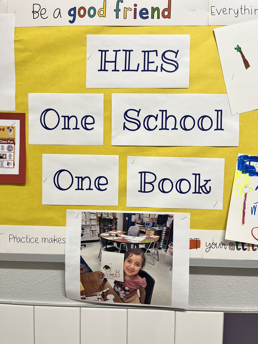 PurcellShellye's tweet photo. Highland Lakes is having a great time building a community of readers with One School One Book. We are reading Fenway and Hattie by Victoria Coe. Thank you to Ms. Atkison’s class for sharing their excitement! Join us in the fun!🐾 #loveyourpeople https://t.co/ngPJDOv0Km