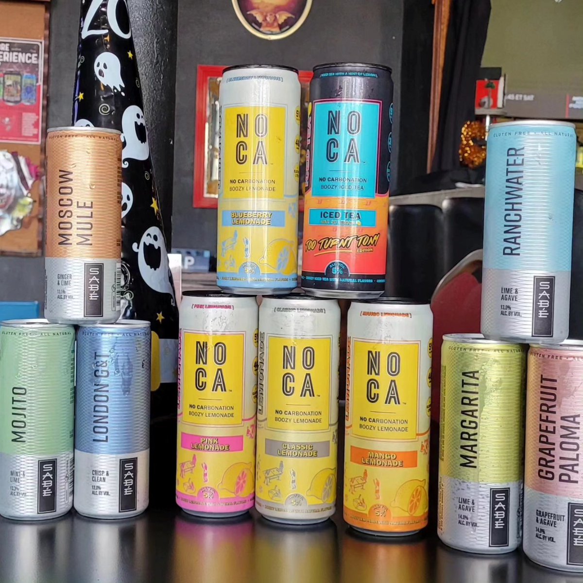 PalmHarborHoB's tweet photo. 25% off NoCa Boozy Teas and SABE Canned cocktails every Friday from 8- close! The 1st 30 people to order any SABE tonight get a free tee shirt and can coozie! https://t.co/g9z5pnJrPs