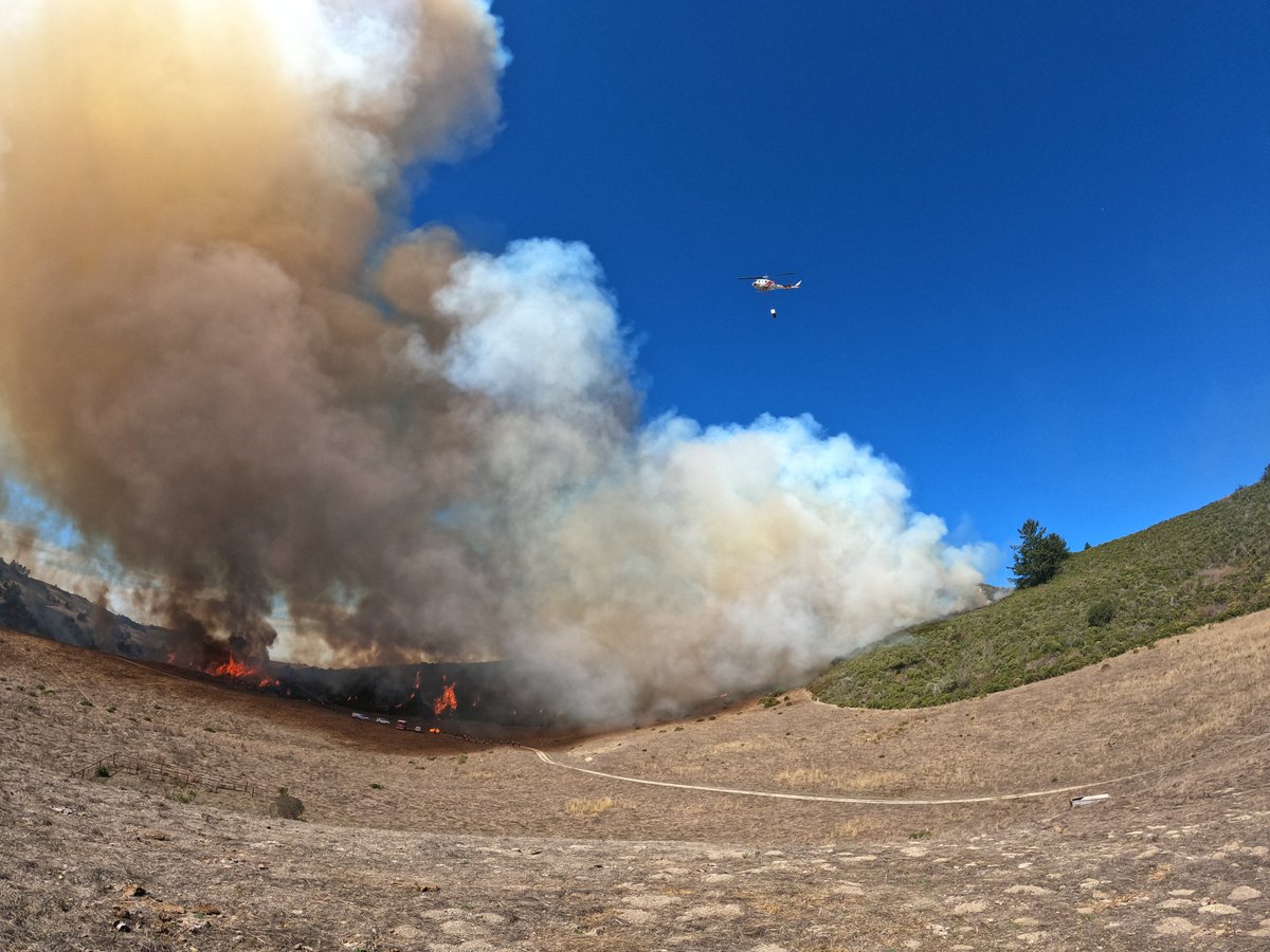 CAL FIRE CZU tweet media