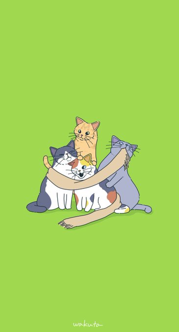「三毛猫 座る」のTwitter画像/イラスト(新着)