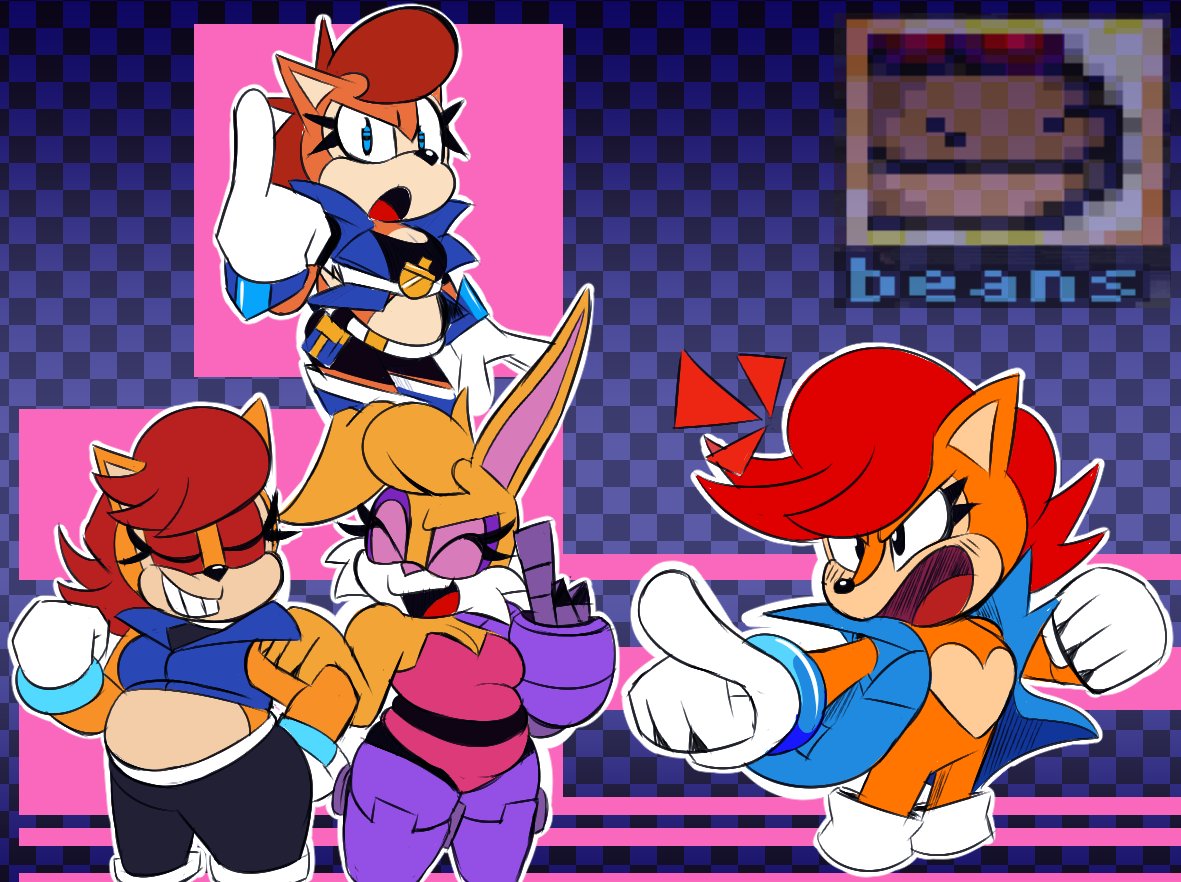 Wanted to tackle some custom sally designs featuring