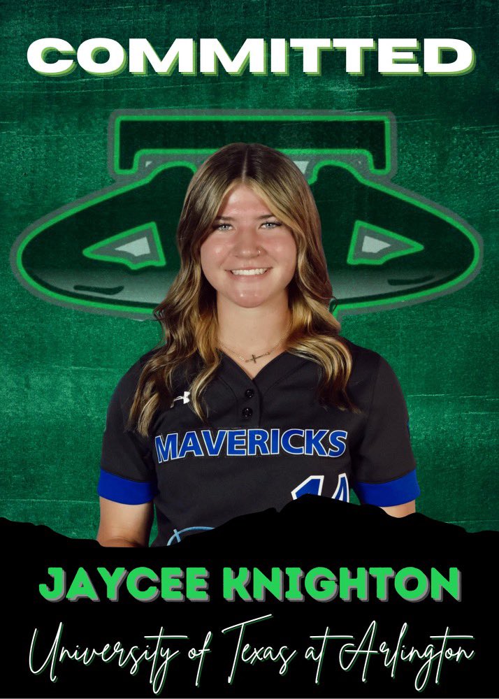 Congratulations to Jaycee and her family on committing to UTA.  Watch out for this one, Jaycee is a competitor!

Go Mavericks🤙💙🧡🤍

#HardWorkPaysOff