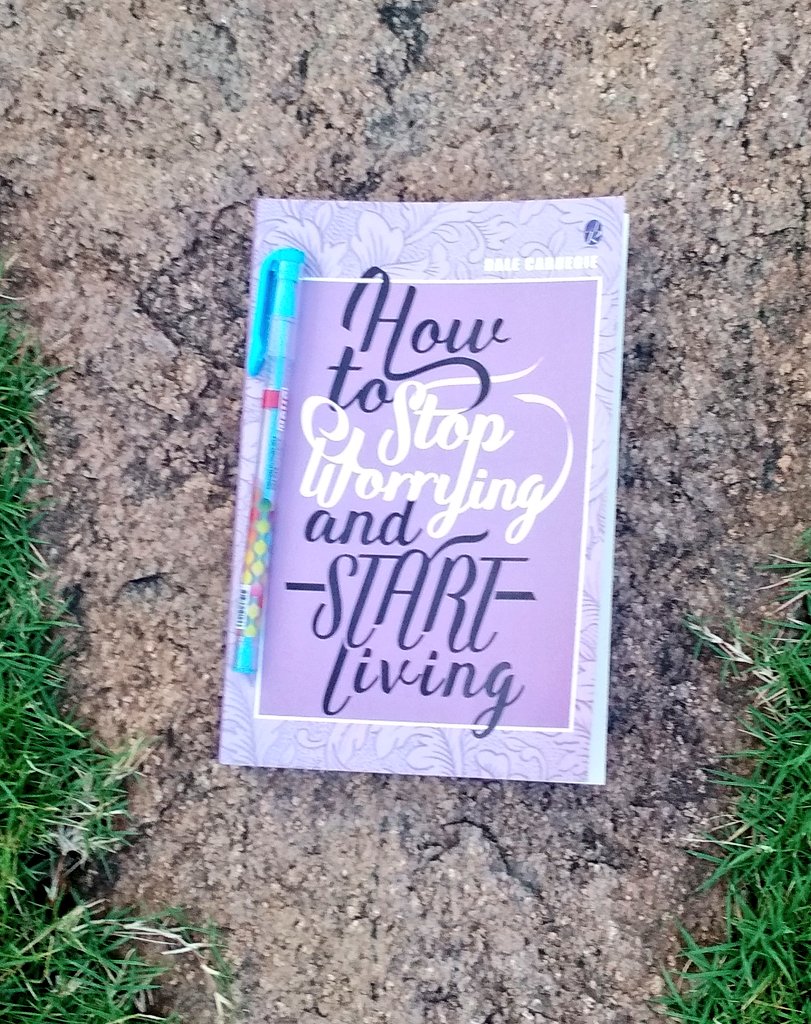 Somanath1982's tweet photo. Thank you @eeihyd for this wonderful book #HowToStopWorryingAndStartLiving gifted during a training program...Just completed reading... https://t.co/c4syTTzIv4