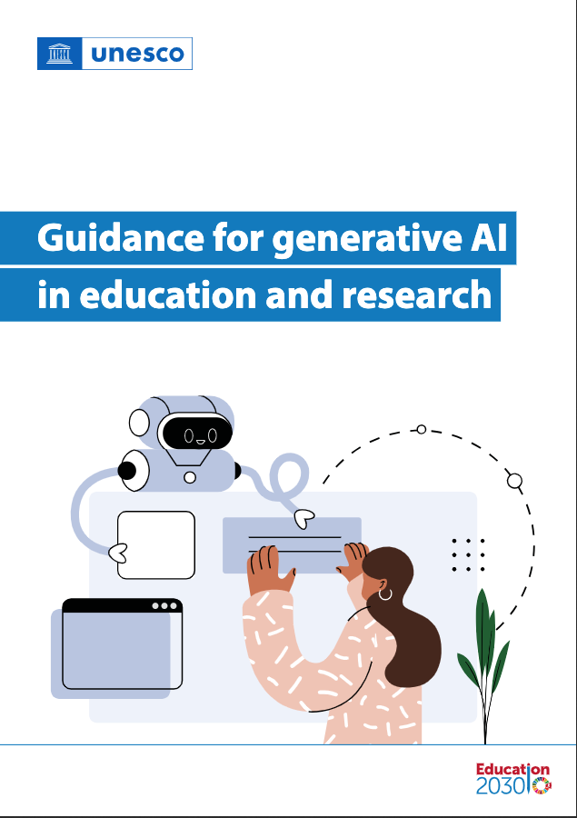 drShaltout's tweet photo. إرشادات للذكاء الاصطناعي التوليدي في التعليم والبحث
UNESCO: Guidance for generative AI in education and research

https://t.co/OEfBLs9lef

#shaltouttech
#دكتور_محمد_شلتوت https://t.co/u63Yj9K2iH