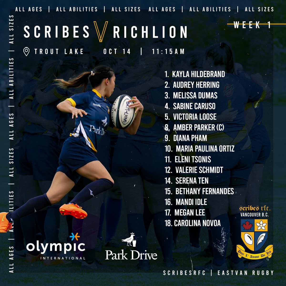 ScribesRFC (@scribesrfc) on Twitter photo Saturday is rugby day!!
WE ARE READY FOR THIS SEASON!!π·
Scribes women will take on Richmond Rugby & <a href="/britlionsrugby/">Brit Lions Rugby</a> at Trout Lake; while div 2 men will travel to @kamrugbyclub!!
Let's go Scribes!!
#scribesrfc #eastvanrugby #letsgoscribes #bcrugby #rugbycanada #rugby #eastvan Saturday is rugby day!!
WE ARE READY FOR THIS SEASON!!π·
Scribes women will take on Richmond Rugby & <a href="/britlionsrugby/">Brit Lions Rugby</a> at Trout Lake; while div 2 men will travel to @kamrugbyclub!!
Let's go Scribes!!
#scribesrfc #eastvanrugby #letsgoscribes #bcrugby #rugbycanada #rugby #eastvan
