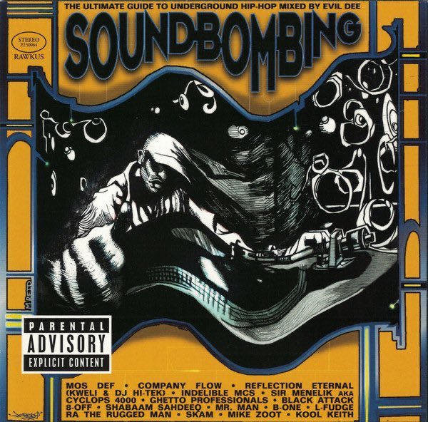 StessTheEmcee's tweet photo. October 14, 1997 Soundbombing was released by Rawkus Records
Some artists featured @ShabaamSahdeeq @RAtheRuggedMan @DJEVILDEE @therealelp @therealmrlen @MosDefOfficial @HiTek @UltraMan7000 @MZoot @djspinna and others
#Rawkus #Soundbombing https://t.co/TYvBBpg1UE
