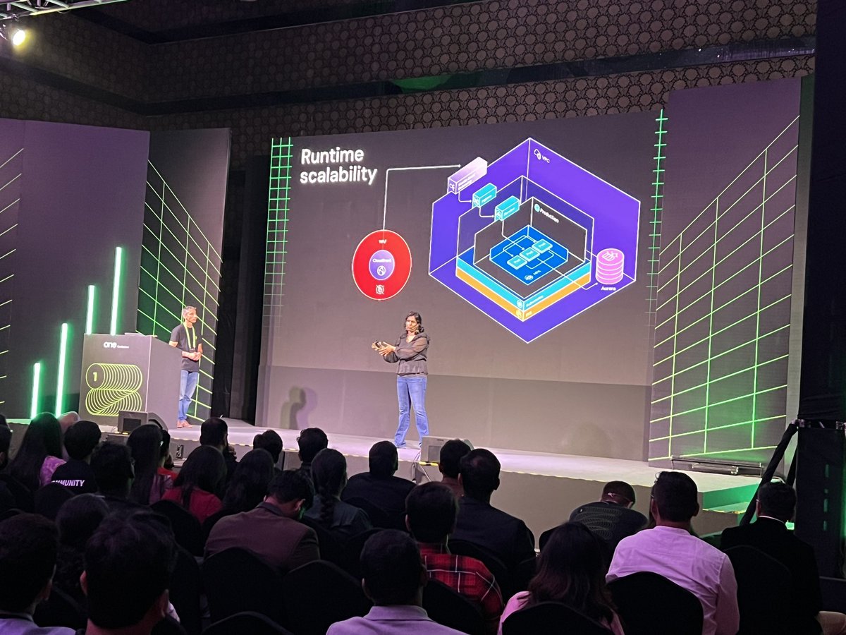 GoutamSB's tweet image. #ONEOutsystems @OutSystemsDev 
Building apps for millions and millions of users… end-to-end cloud native stack on #OutSystems #OutSystemsDeveloperCloud #ODC