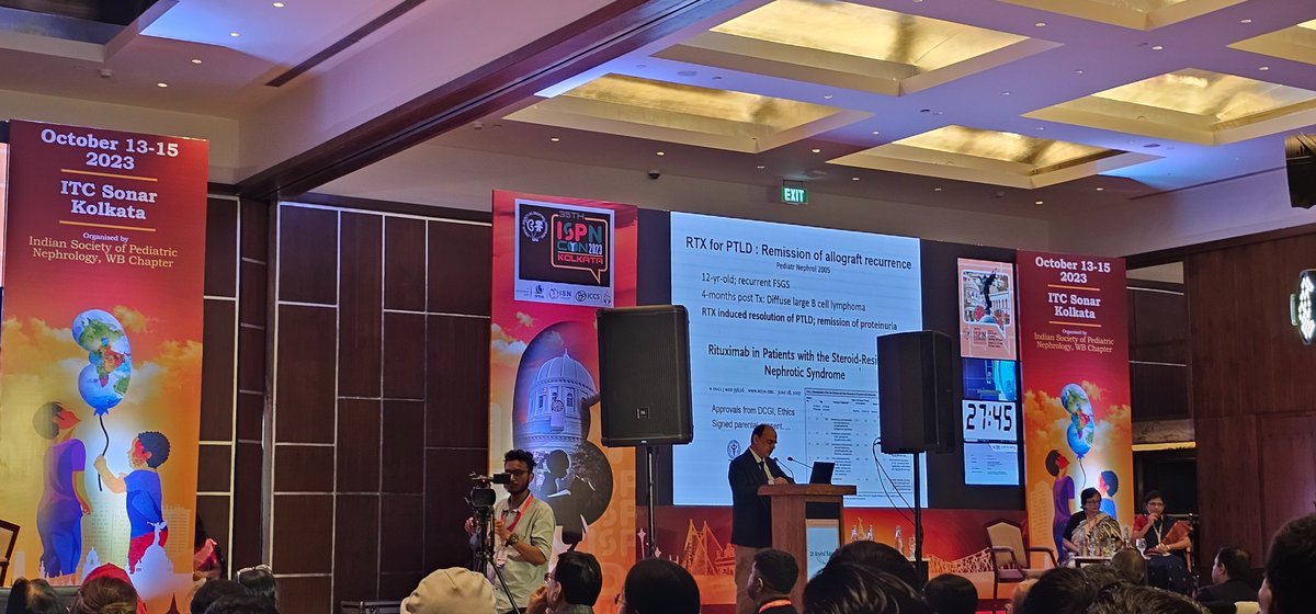 Prof Arvind Bagga's Plenary session on ' Rituximab in Nephrotic syndrome' #ISPNCON2023