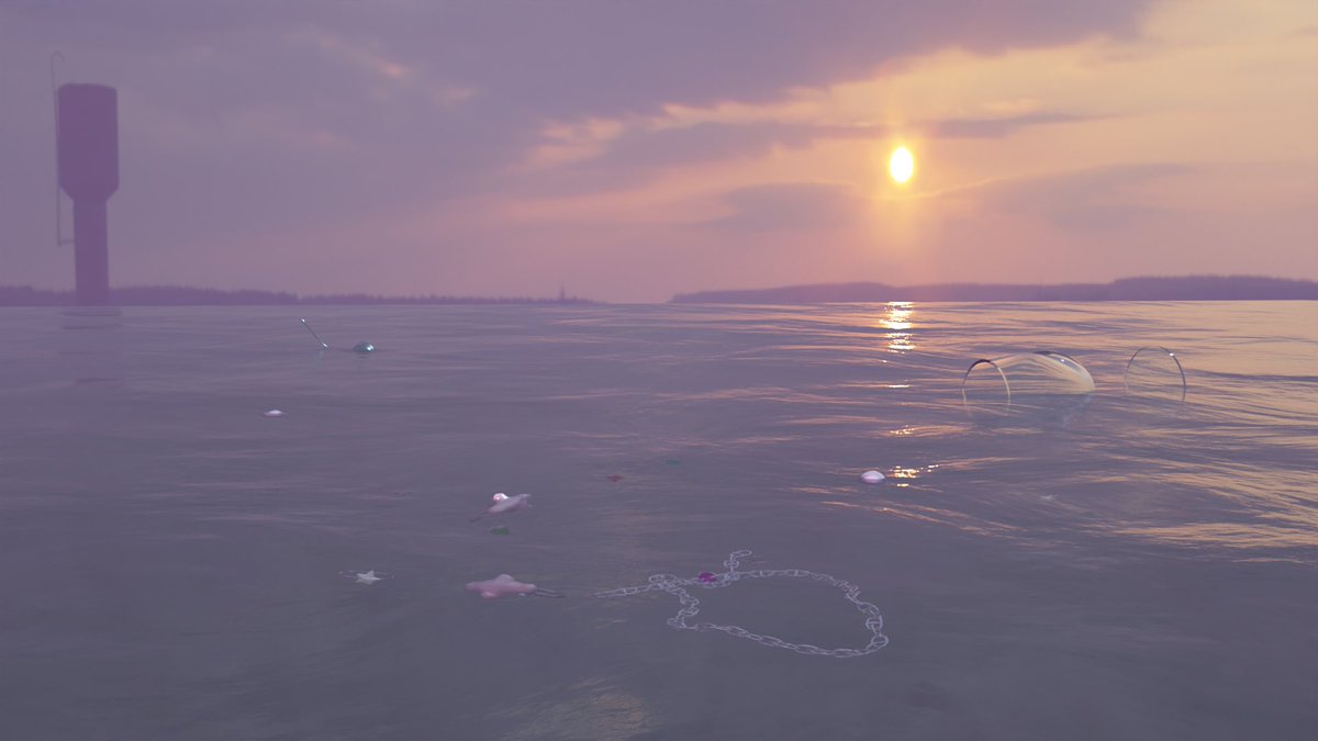 eae8e1's tweet photo. 展示で販売した手作りアクセサリーたちやモチーフを浮かべたりなど　#blender #b3d #3dcg #3dcgart https://t.co/kceMF0uh73