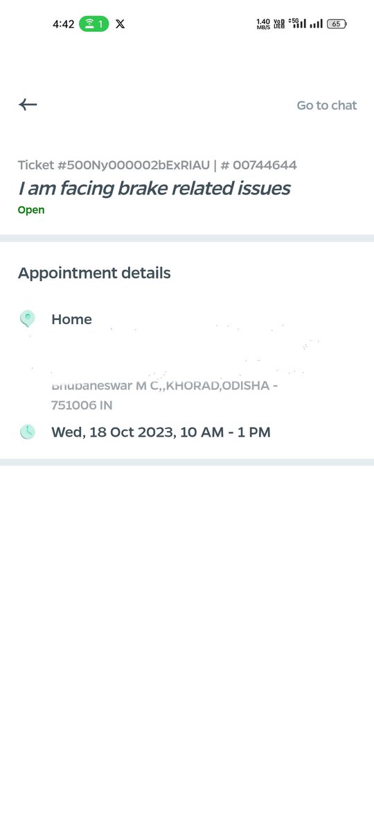 Ashutosh198989's tweet photo. Dear @OlaElectric  you have expertise in rescheduling the appointments. For the last one month you have been doing the same thing. It would be great if you can improve the expertise level for servicing. Repeatedly you are postponing the days. https://t.co/44Rljr22eK