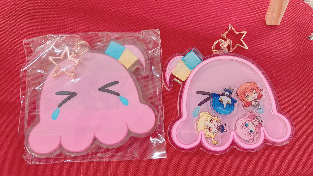後藤ひとり 「アフターイベントの景品に ポストカードいっぱい+ シャカシャカアクキーを 渡して」|ゆきうなぎ🐰のイラスト