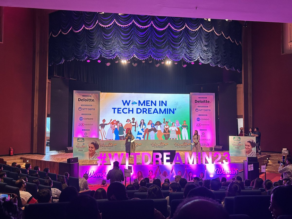 Women In Tech Dreamin' 23 
@witdreamin 
#WITDreamin23 #SalesforceCommunity #Salesforce #TrailblazerCommunity #WomenInTech #Jaipur