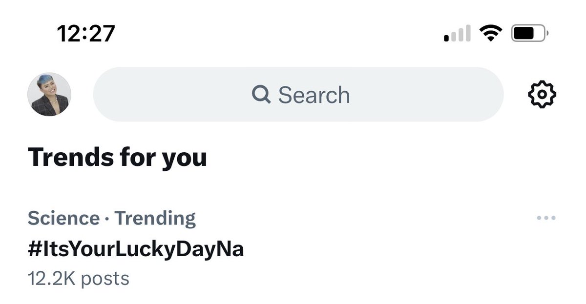 mor1019jhaiho's tweet photo. Number 1 Trending!!!! #ItsYourLuckyDayNa https://t.co/uR25OWpRpH