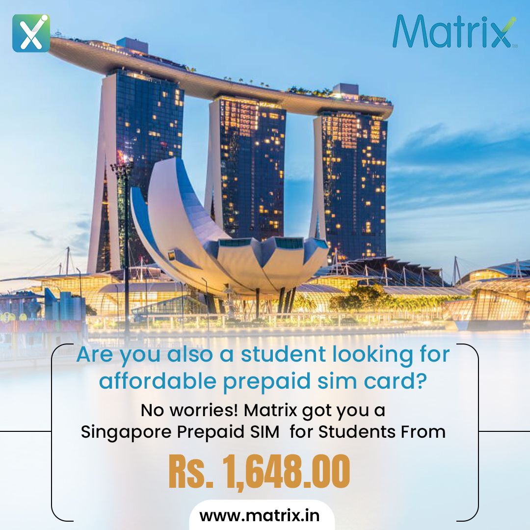 MatrixCellular_'s tweet image. Students, stay connected without breaking the bank with our affordable prepaid SIM cards! 
.
.
.
For more details call +91 9811188888 or visit our website: matrix.in
.
.
.
#matrixcellular #traveltheworld #internationalsimcard #InternationalInternet #esimcard