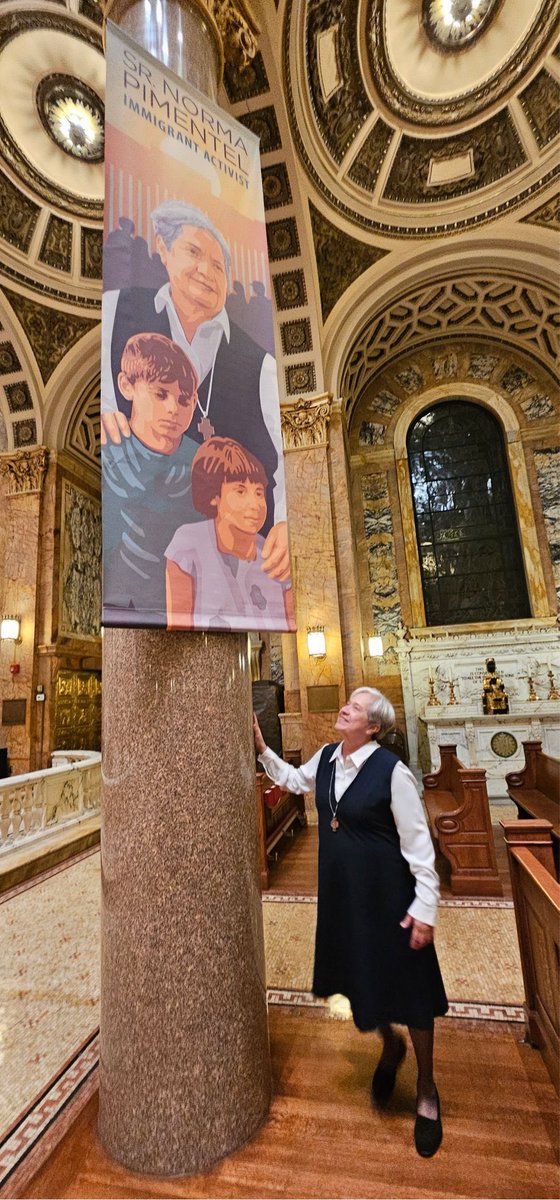 Norma Seni Pimentel (@nspimentel) on Twitter photo I was one of four Women honored as COURAGEOUS WOMEN OF FAITH in New York this week. 
We were presented with the Mary Magdalen Award. 
Thank you for this beautiful honor to Fr Denise Yesalonia, S. J. & the amazing community of St. Ignatius Loyola in New York! Gracias!♥️ I was one of four Women honored as COURAGEOUS WOMEN OF FAITH in New York this week. 
We were presented with the Mary Magdalen Award. 
Thank you for this beautiful honor to Fr Denise Yesalonia, S. J. & the amazing community of St. Ignatius Loyola in New York! Gracias!♥️