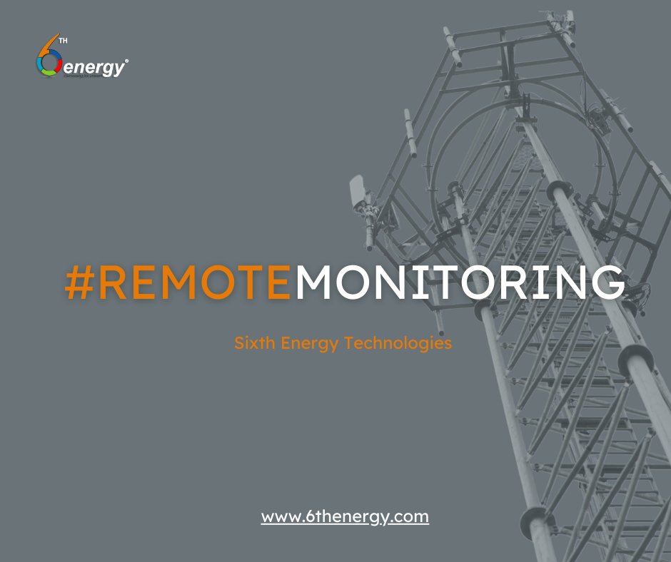 6thEnergy's tweet photo. Monitor your sites from anywhere in the world with our advanced #RemoteMonitoring solutions. Stay in control no matter where you are. 🌍 #RemoteManagement 
#RealTimeData #GlobalConnectivity #Telecom #Telecos #NetworkMonitoring #IoTManagement #celltower
https://t.co/meuZy6sili https://t.co/hwauik7YlU