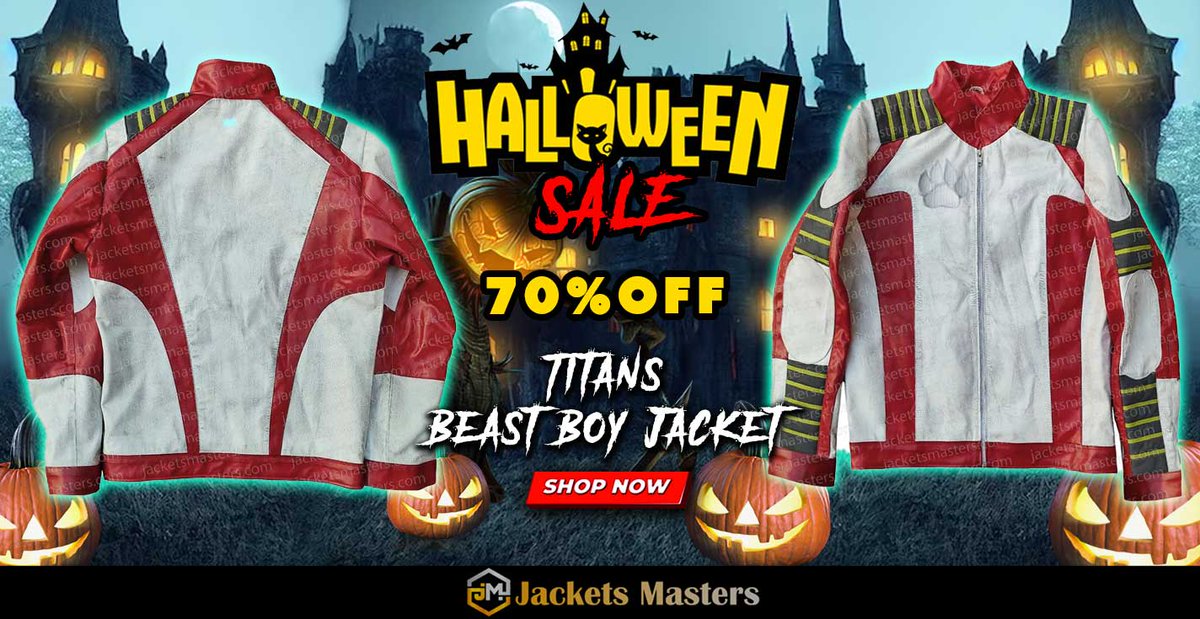JacketsMasters's tweet photo. #Halloween Hot offer Get 70% OFF on #GarLogan #Titans S03 #BeastBoy Jacket.
https://t.co/20daSAG1t3
#HalloweenSale #Sale #OOTD #Cosplay #Costume #Fashion #Jacket
#Halloween2023 #HalloweenGiftIdea #HalloweenCostume
#HalloweenJackets #HalloweenGifts #HalloweenClothes #HalloweenDay https://t.co/appObOlvMv