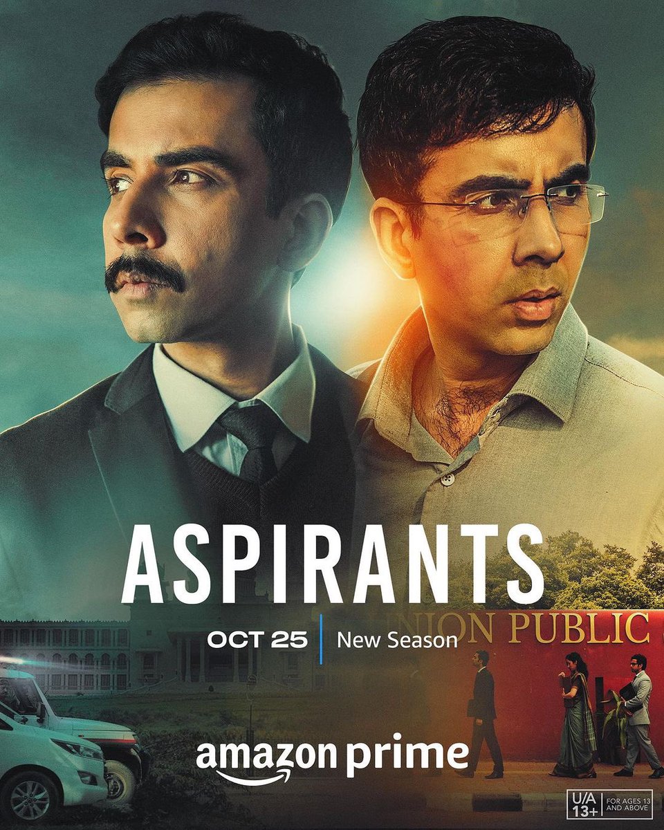 Join your favourite aspirants in the next chapter of their journey 🕒📚
.
#AspirantsOnPrime, new season, Oct 25 
.
#OCDTIMES #TVFAspirants #TheViralFever #NaveenKasturia #SunnyHinduja #AbhilashThapliyal #ShivankitParihar #NamitaDubey #ApoorvSinghKarki01 #PrimeVideoIn