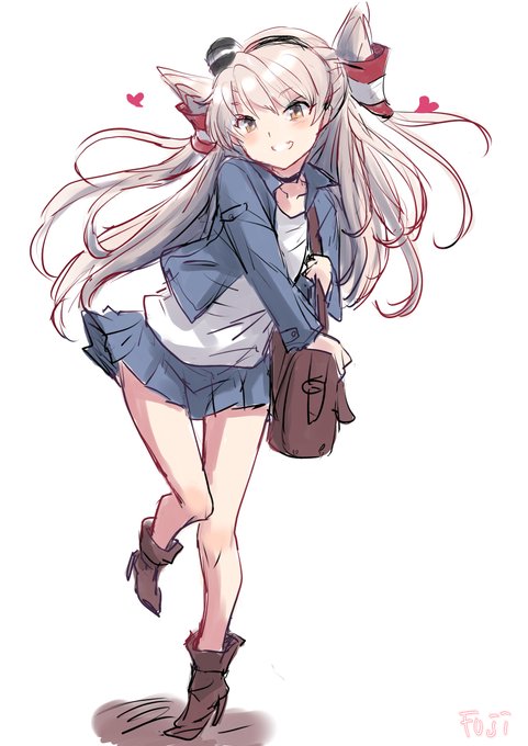 Skeb作業の息抜きにあまつんを描いちゃいました 