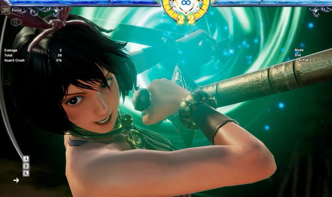 GET READY TO FLYYYYhahahahahaha,..... I wish she comes back in Tekken 8...#SoulCalibur #Tekken #Josie 