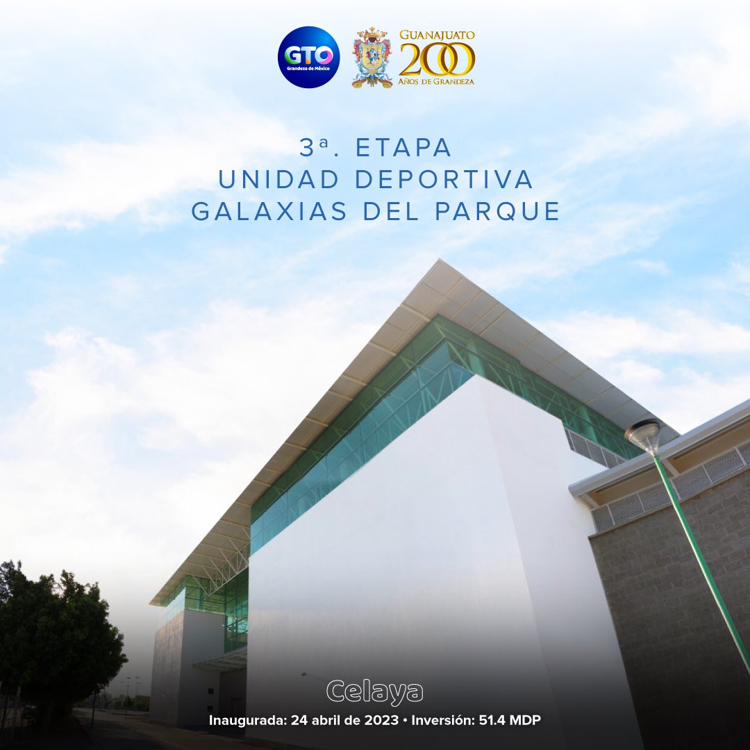 obragobgente's tweet photo. #PostalesSICOM

3ª Etapa de la Unidad Deportiva Galaxias del Parque, en Celaya. 

#ContigoSí hacemos #ObrasDeGrandeza https://t.co/h8ZNofJMCy