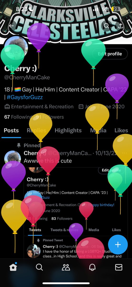 Guess I can change the bio 🥹