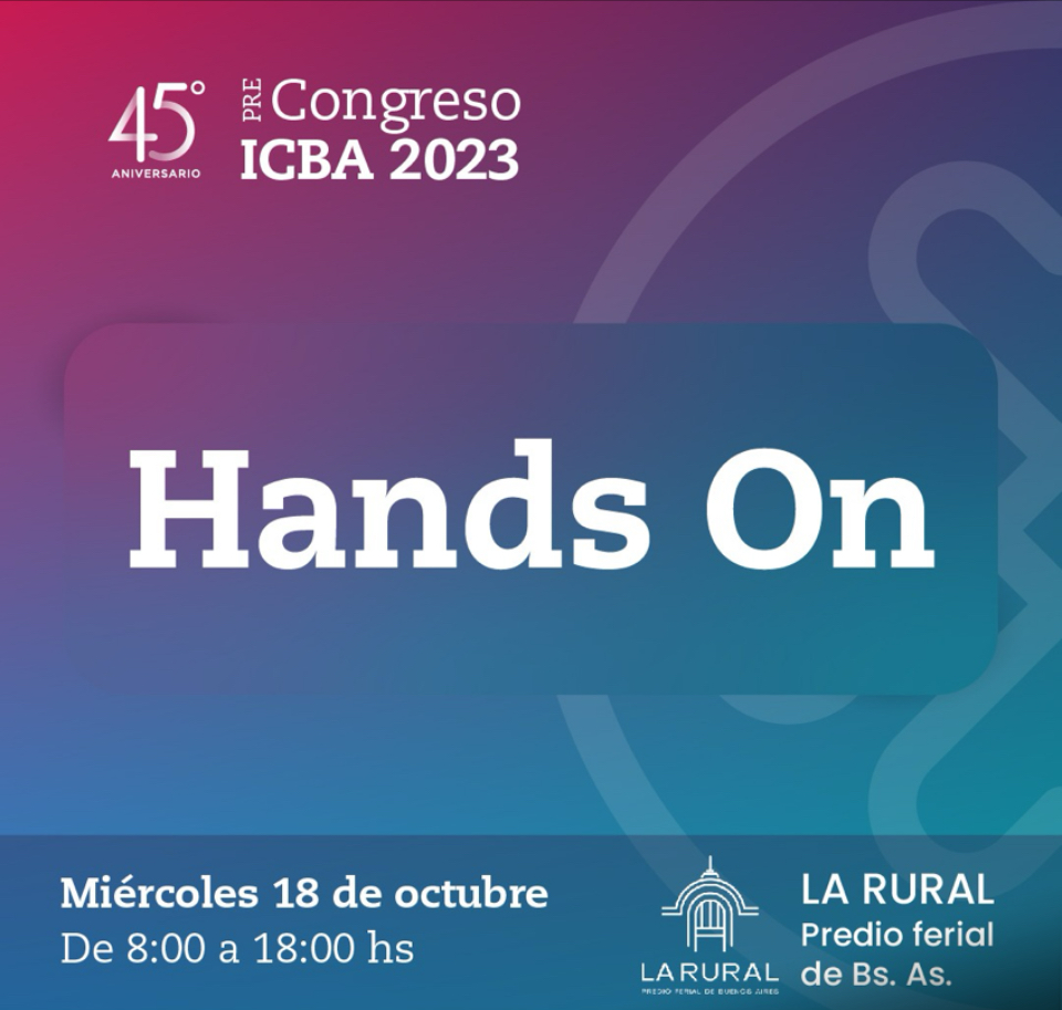 Gran discusión de arritmias Hands On el Pre Congreso ICBA 2023 el 18 de octubre La Rural  <a href="/ICBAonline/">ICBA Instituto Cardiovascular</a>

🫀Inscribite📷 form.jotform.com/232545249301653