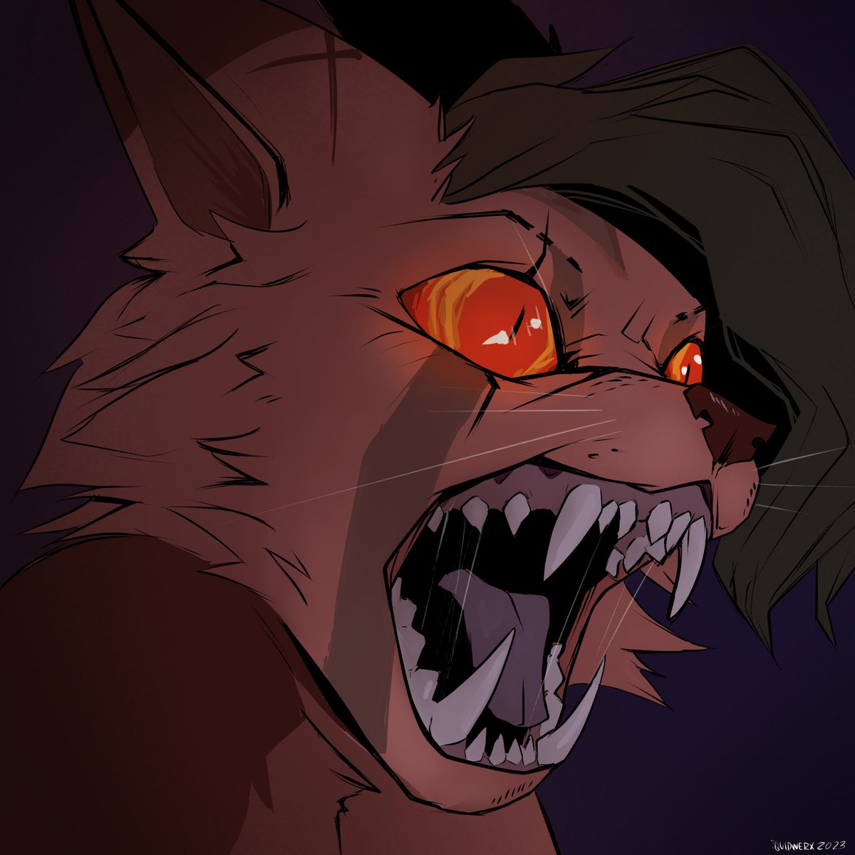 murder cat goes GRRR
#furry #furryart #growling #murder