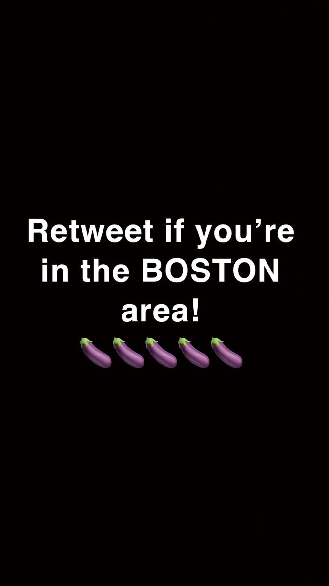 BOSTON 🍆💦