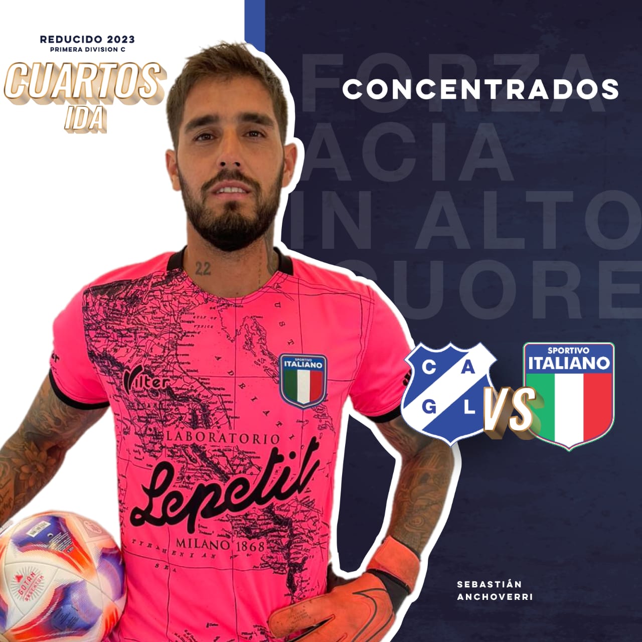 Club Sportivo Italiano on X: 📌LOS CONCENTRADOS Estos son los concentrados  de Sportivo Italiano para visitar, el sábado a las 15:30, a General Lamadrid  por el partido de ida de los cuartos