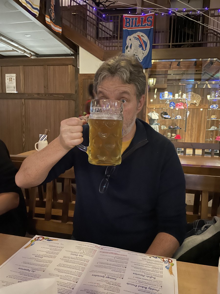 RBCurlingTeam's tweet photo. Team building at a German bierhaus in Buffalo. https://t.co/dgxMENop6u