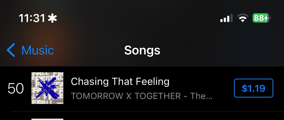 TXTAustralia's tweet photo. [🌻- iTunes Update] @ 11:31 am AEDT
Songs- #50
Album-#5

Keep streaming and buying the album on iTunes! 

#TOMORROW_X_TOGETHER #투모로우바이투게더 #TXT #TheNameChapter #FREEFALL #ChasingThatFeeling https://t.co/lTzcXgRvpk