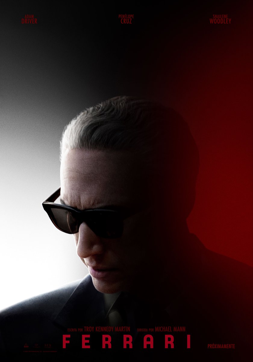 Le llamaban Il Commendatore, su nombre completo era Enzo Anselmo Giuseppe Maria Ferrari. El hombre que cambió al automovilismo para siempre.
Nuevo póster de #Ferrari, con Adam Driver, dirigida por Michael Mann. Estreno de <a href="/DiamondFilmsMex/">Diamond Films México</a> en febrero de 2024.