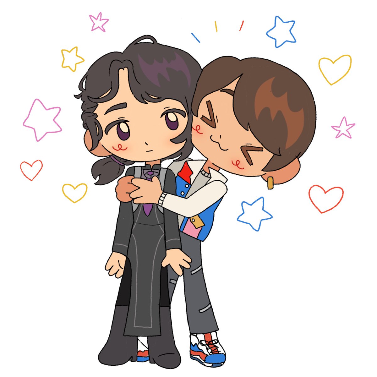 80meat's tweet photo. I miss Stacey and Kaito ⚙️❣️🌈 https://t.co/zK3MDdRSBx