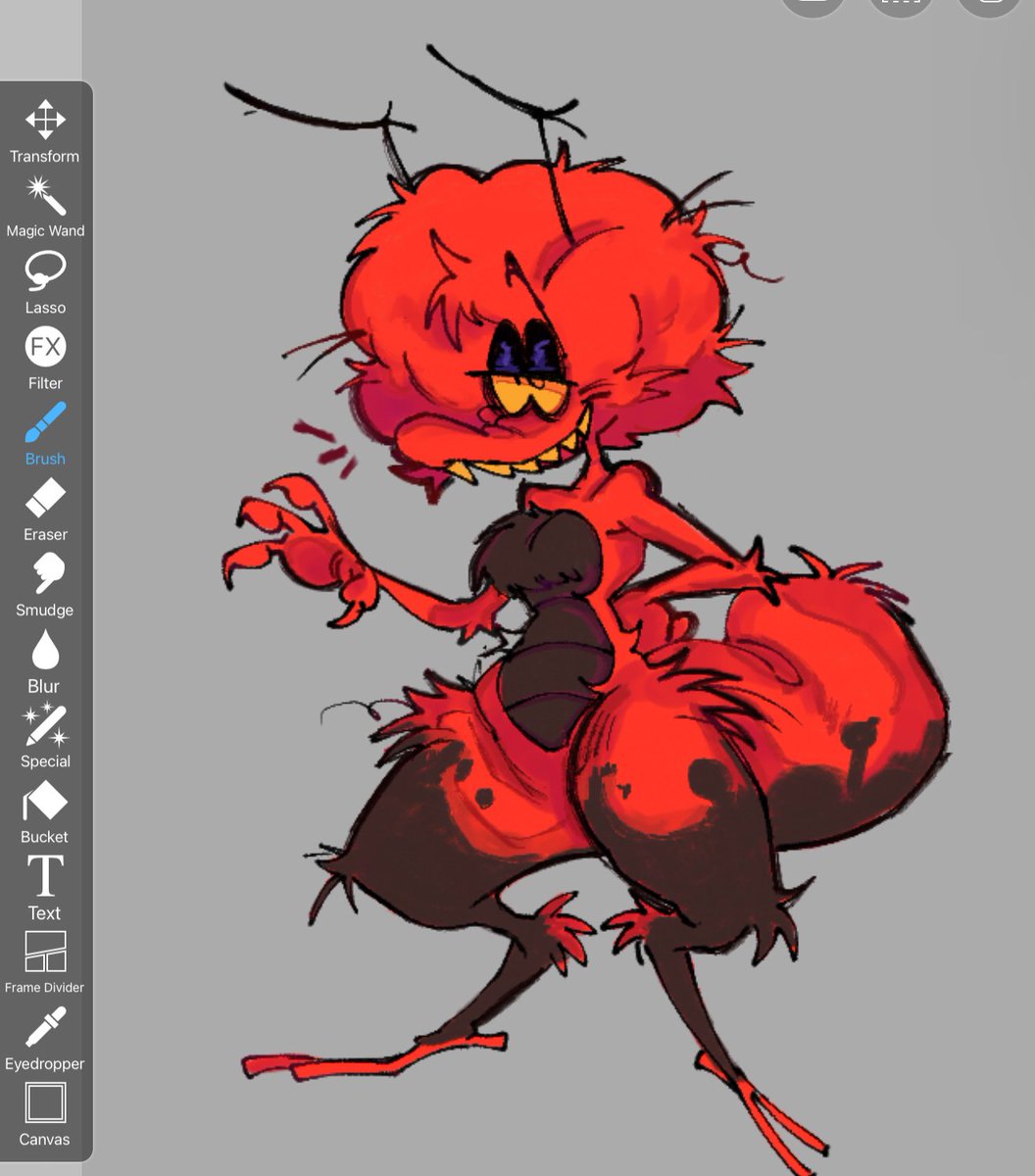 Sweette59439603's tweet photo. Brush testing
(I can't draw legs fuck) https://t.co/Cx0fFmFJwb