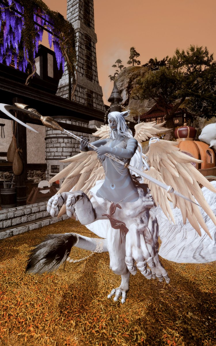 punningway's tweet photo. Lura's worst nightmare: not only turning into a Lightwarden, but doing so on the Source and killing everyone she loves. Other poses up on @spicingway. #gposers #lightwarden #miqote https://t.co/CnXGXhXszH
