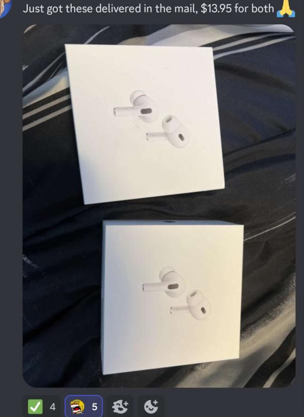 Yesterday Verizon had an INSANE Price Glitch! 🤯

Our members were able to cook AirPod Pros, Beats Headphones, Samsung Projector's &amp; more for FREE!

They clipped the glitch pretty fast, but not fast enough! Our members had a COOKOUT!  

The best part of it all? They've already