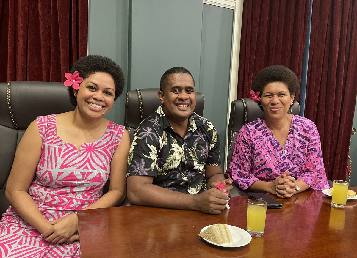 The grand old lady dressed in pink to mark Pinktober month.

Did you know that cancer is preventable if we #movemore #eatright #getscreened #weighless and #ActEarly?

Kudos to the Grand Pacific Hotel Fiji for the ongoing support for a cancer-free Fiji.

#cancerfreefiji