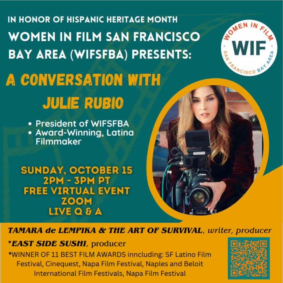 CEIatCCSF's tweet photo. Don't miss this conversation with an award-winning filmmaker this Sunday. The event is produced and moderated by CCSF Student, Noni Virani. https://t.co/TkLKGV3Oea