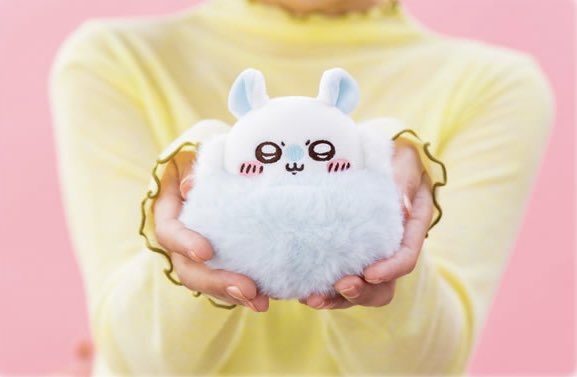 ちいかわ モモンガ ふんわり ぬいぐるみ 寄生 マスコット ヘアバンド-