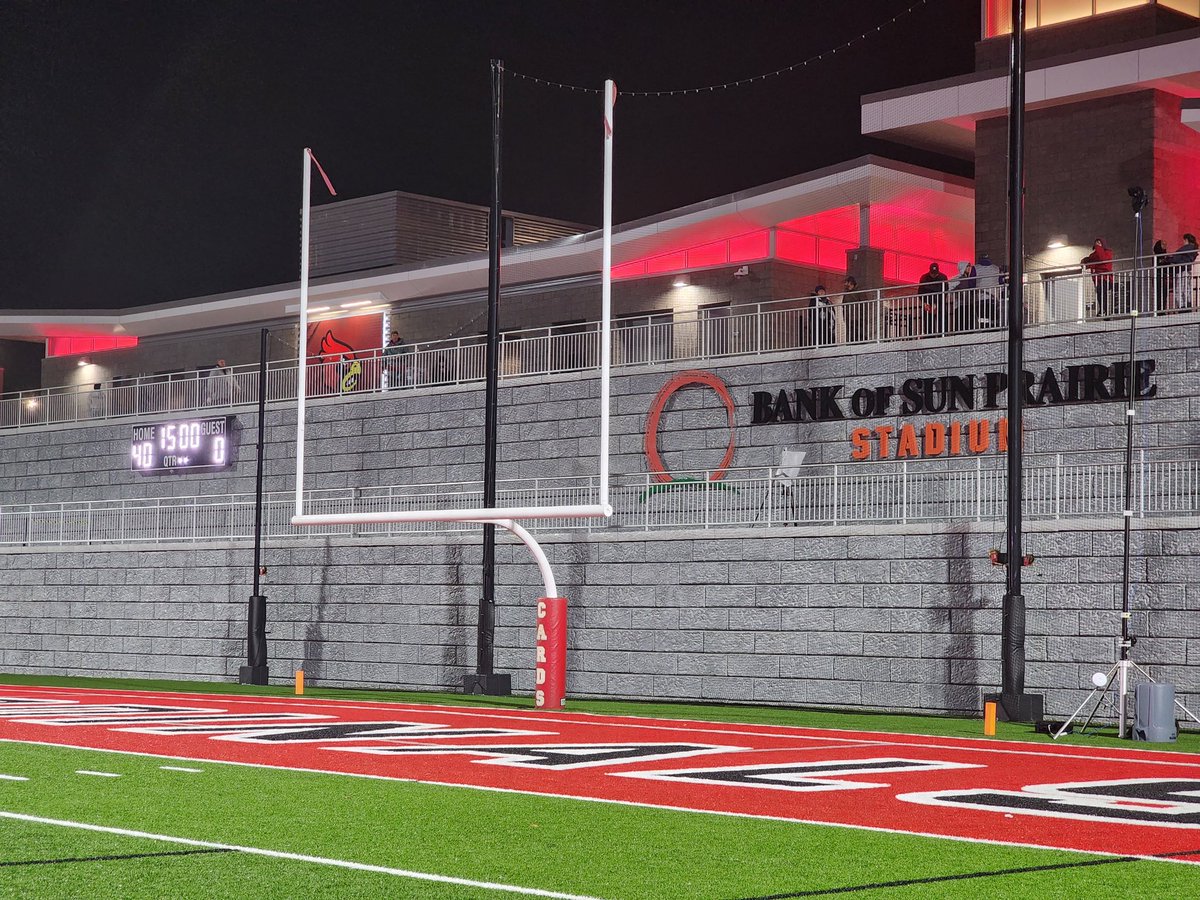 Halftime <a href="/SunPrairieFB/">Sun Prairie East Football</a> 40, Stoughton 0
#NBC15Blitz
#wisfb