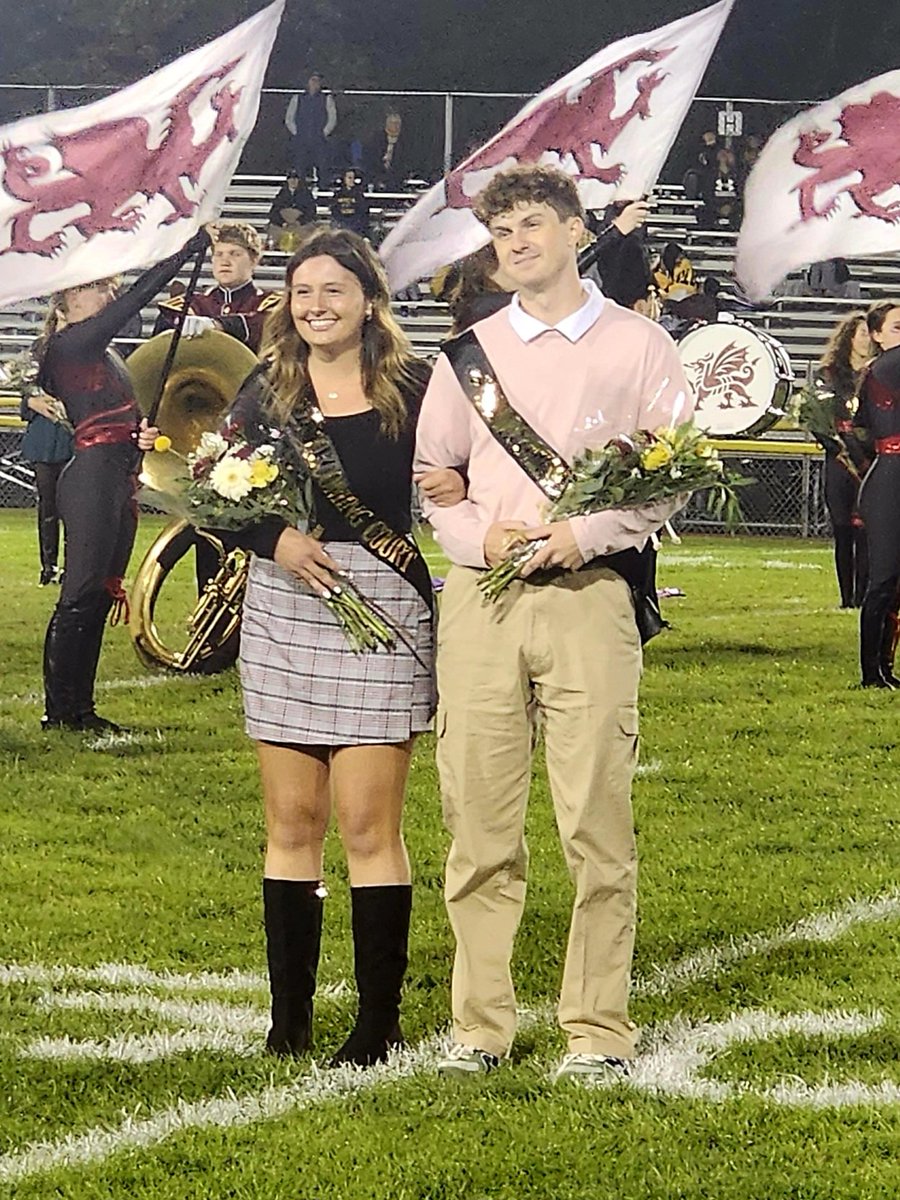 Congratulations to Gavin and Gia and all on the homecoming court! What an amazing group of students we have here at BAHS! #SlaterNation