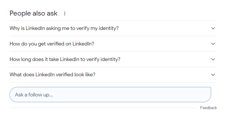 Just noticed Google is now prompting me to ask a question under the People Also Ask (PAA) section:
