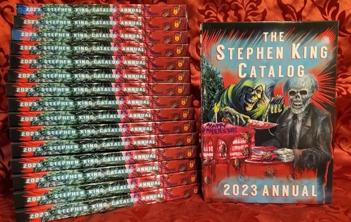 <>FRIDAY 13TH GIVEAWAY<>

Giving away 13 Copies of 2023 Stephen King Annual: CREEPSHOW

Begins Now!   Ends  10/16 at 7PM 

The  Rules:

Retweet &amp;  Like this post 🎃
Follow Us! 👻

Open to all US 
(Foreign pay shipping)
StephenKingCatalog.com