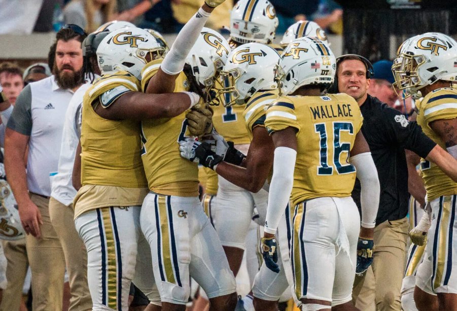 #AGTG I am truly bless to announce I have received my first offer from GEORGIA TECH
<a href="/SinqueTurner/">Coach Turner</a> <a href="/Coach_MColeman/">Marco Coleman</a> <a href="/AllenTrieu/">Allen Trieu</a> <a href="/LemmingReport/">Tom Lemming</a> @Rivals_Clint <a href="/EDGYTIM/">Timothy “EDGYTIM” OHalloran</a> <a href="/Levi_bradley312/">Levi bradley</a> #GATECH