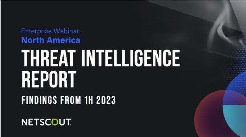 Join @malwareanalyzer and @NETSCOUT for a North American focused webinar around the current #DDoS trends and adversary methodology! 

Enterprise: Oct 17 2023 , 1:00 pm
ISP: Oct 19 2023 , 1:00 pm

brighttalk.com/service/player…