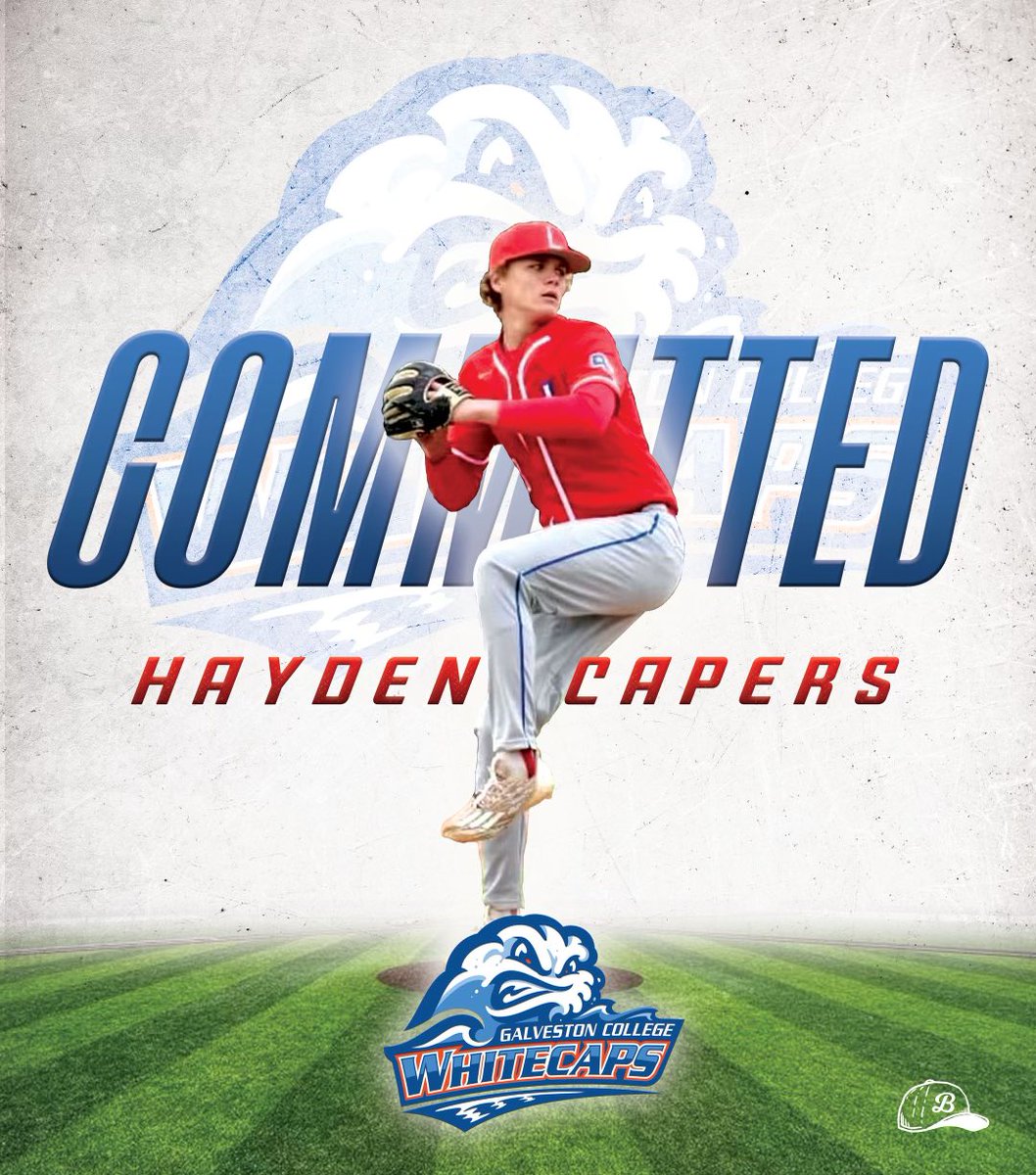 I am beyond grateful and blessed to announce my commitment to Galveston College. I want to thank my family, friends, and coaches. Most importantly, I want to thank God for putting me in the place I’m in and giving me this opportunity. Go Whitecaps!