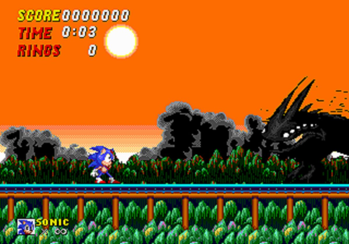 1993Bros's tweet photo. The trinity of spooky Sonic. #Sonicexe #Pendrivesweep #Bluependrive #Chinelin https://t.co/pkhBendJxL