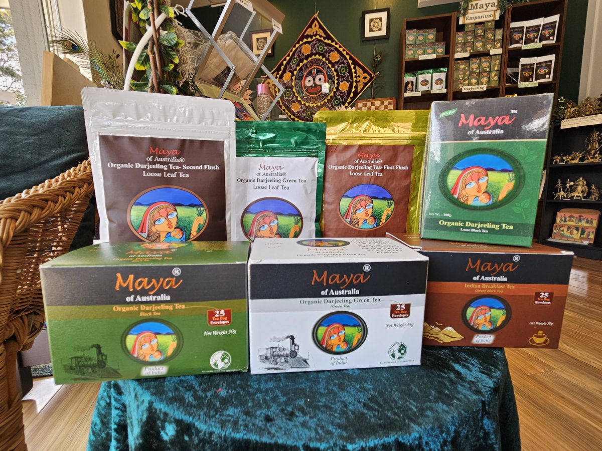 #New Products Launched! #MayaofAustralia®-#IndianBreakfastTea Bags & #DarjeelingGreenTea in Bags. Dip it, Sip it, Experience it, Don't Miss it! #IndianTeaInAustralia #IndianTeaInNewzealand #Tea #Festivity #gifts #DarjeelingTea #SingleOrigin #SingleEstate #PackedAtSource