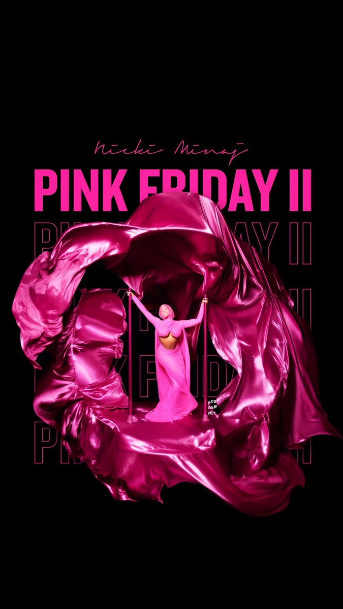 itsBarBey_'s tweet photo. @NICKIMINAJ Merch inspired #PinkFriday2 wallpapers 🥰🩷 
11.17.23 🌸 https://t.co/w4GyRFAeJb